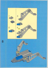 LEGO 6977 instructions page 9 – build guide