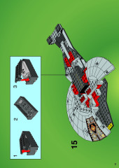 LEGO 6979 instructions page 10 – build guide