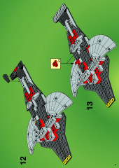 LEGO 6979 instructions page 8 – build guide