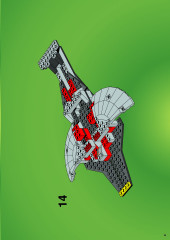 LEGO 6979 instructions page 9 – build guide