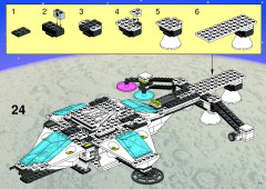 LEGO 6982 instructions page 17 – build guide
