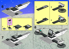 LEGO 6982 instructions page 3 – build guide
