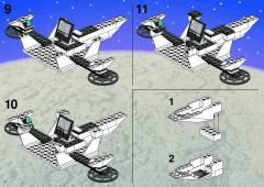 LEGO 6982 instructions page 4 – build guide