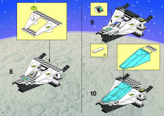 LEGO 6982 instructions page 6 – build guide