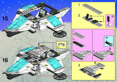 LEGO 6982 instructions page 9 – build guide