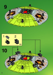 LEGO 6999 instructions page 6 – build guide
