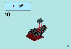 LEGO 70000 instructions page 13 – build guide