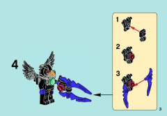 LEGO 70000 instructions page 3 – build guide