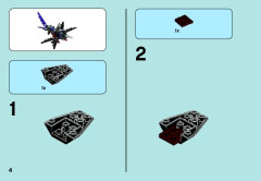 LEGO 70000 instructions page 4 – build guide