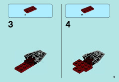 LEGO 70000 instructions page 5 – build guide