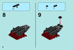 LEGO 70000 instructions page 8 – build guide