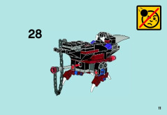 LEGO 70000 instructions page 11 – build guide