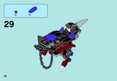 LEGO 70000 instructions page 12 – build guide