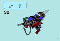 LEGO 70000 instructions page 13 – build guide