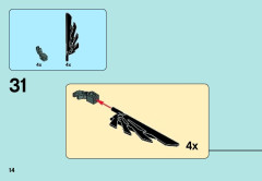 LEGO 70000 instructions page 14 – build guide