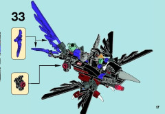 LEGO 70000 instructions page 17 – build guide