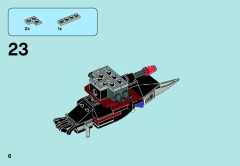 LEGO 70000 instructions page 6 – build guide