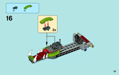 LEGO 70001 instructions page 23 – build guide