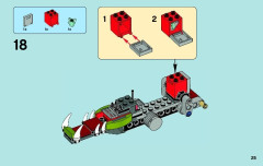 LEGO 70001 instructions page 25 – build guide