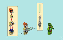 LEGO 70001 instructions page 3 – build guide