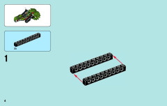 LEGO 70001 instructions page 4 – build guide