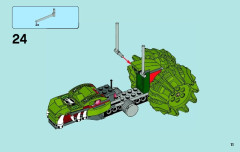 LEGO 70001 instructions page 11 – build guide