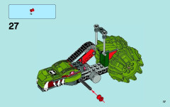 LEGO 70001 instructions page 17 – build guide