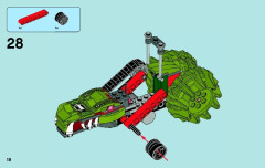 LEGO 70001 instructions page 18 – build guide