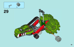 LEGO 70001 instructions page 19 – build guide