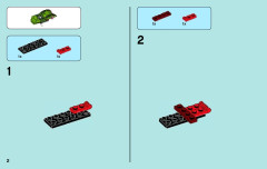LEGO 70001 instructions page 2 – build guide