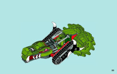 LEGO 70001 instructions page 23 – build guide