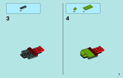 LEGO 70001 instructions page 3 – build guide