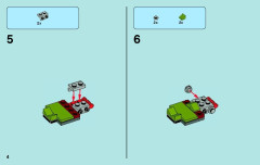 LEGO 70001 instructions page 4 – build guide