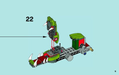 LEGO 70001 instructions page 9 – build guide