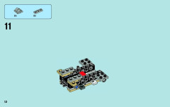 LEGO 70002 instructions page 12 – build guide