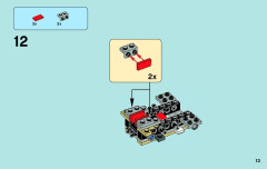 LEGO 70002 instructions page 13 – build guide