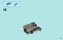 LEGO 70002 instructions page 15 – build guide
