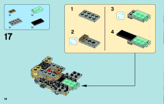 LEGO 70002 instructions page 18 – build guide