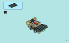 LEGO 70002 instructions page 23 – build guide
