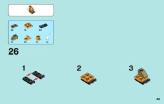 LEGO 70002 instructions page 33 – build guide