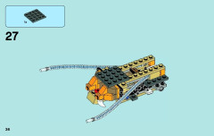 LEGO 70002 instructions page 36 – build guide