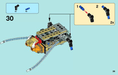 LEGO 70002 instructions page 39 – build guide