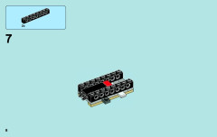 LEGO 70002 instructions page 8 – build guide