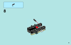 LEGO 70002 instructions page 9 – build guide