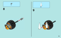 LEGO 70002 instructions page 13 – build guide
