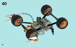 LEGO 70002 instructions page 22 – build guide
