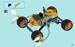 LEGO 70002 instructions page 23 – build guide