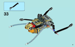 LEGO 70002 instructions page 3 – build guide