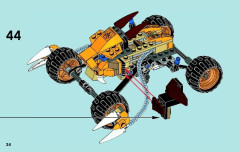 LEGO 70002 instructions page 34 – build guide