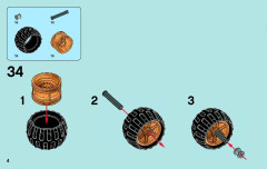 LEGO 70002 instructions page 4 – build guide